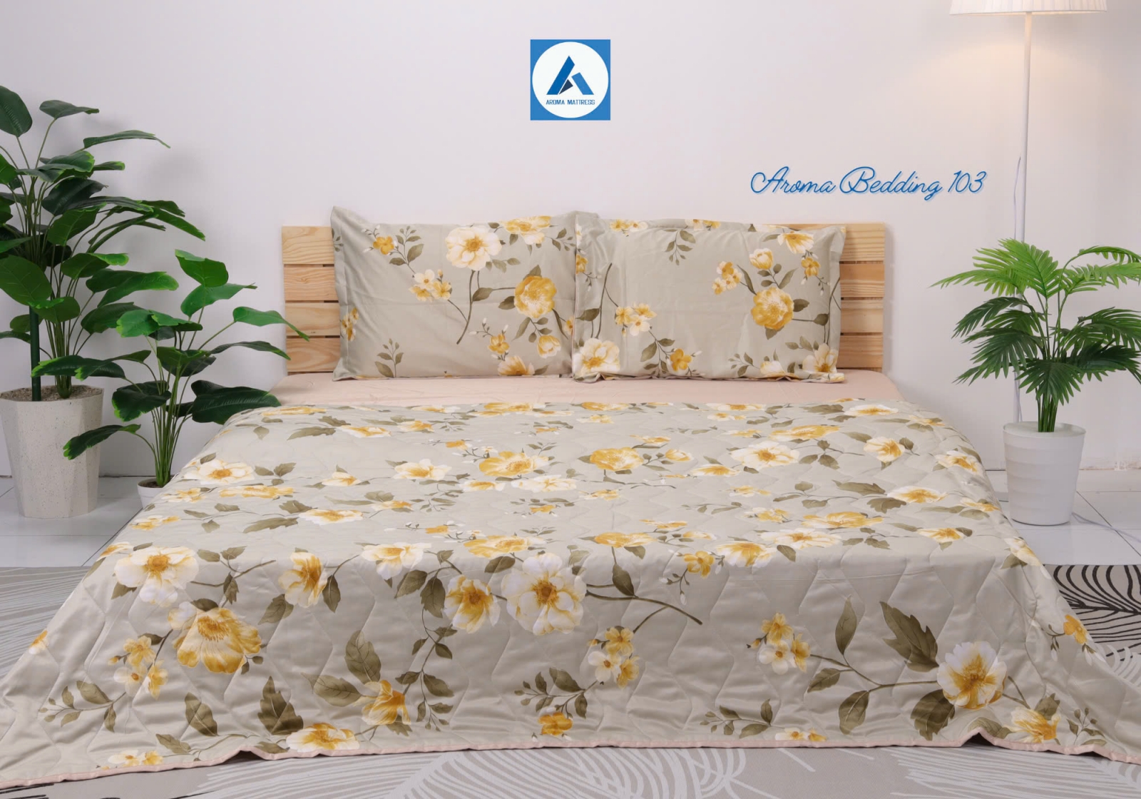 Bộ Drap Aroma Bedding 4 Món - Đa Dạng Màu Sắc - Mềm Mại.