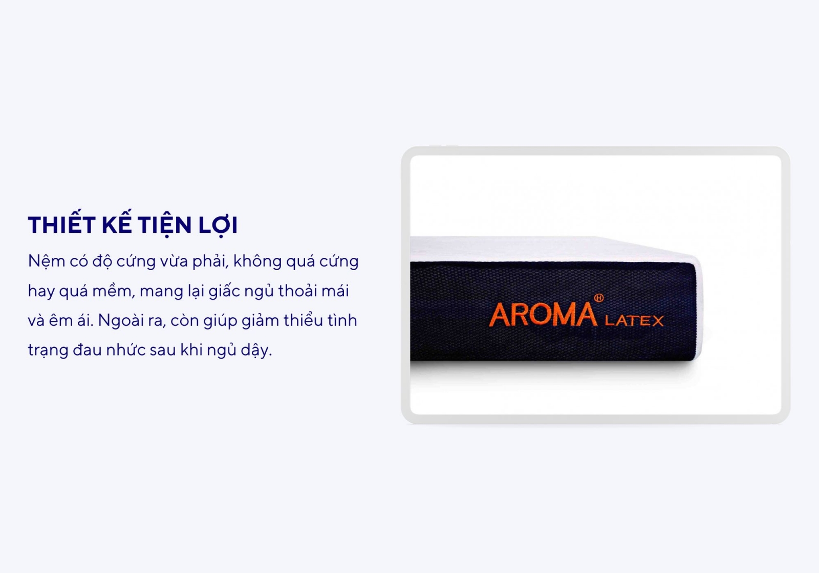 Nệm Cao Su Đa Tầng Aroma Latex Hybrid