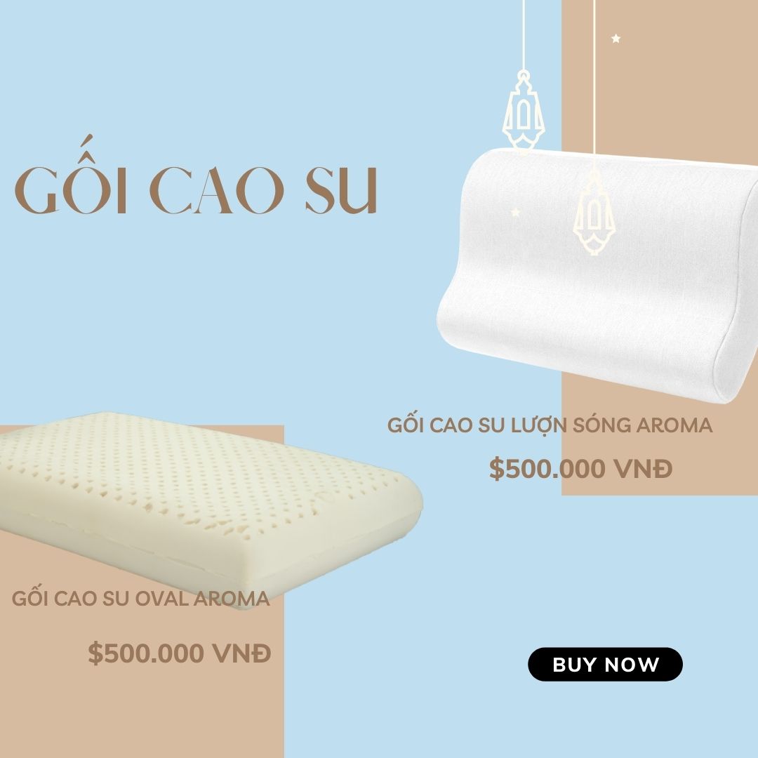 Tips để sử dụng gối cao su hợp lý hơn