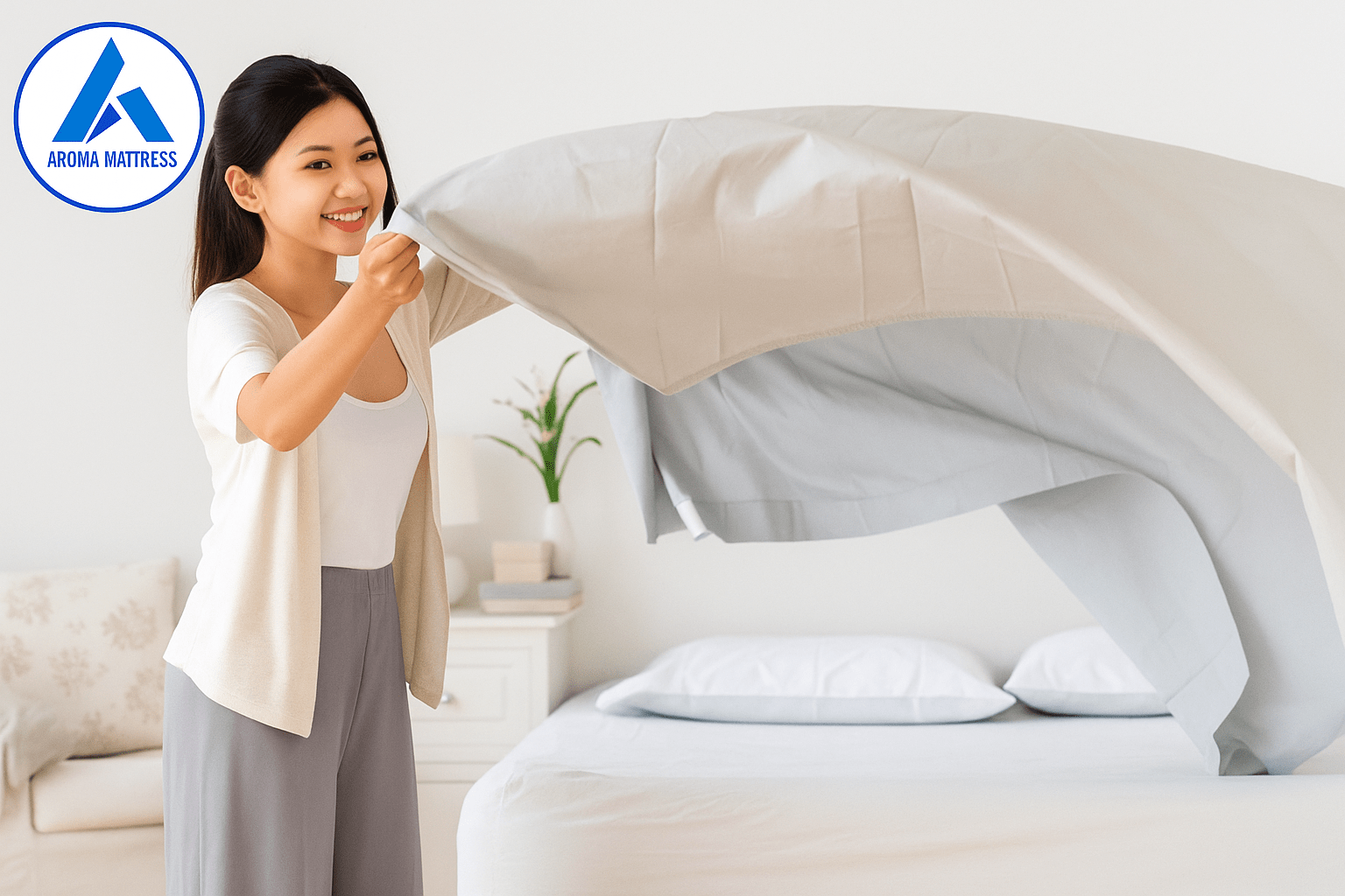 bao lâu nên giặt chăn ga vỏ gối