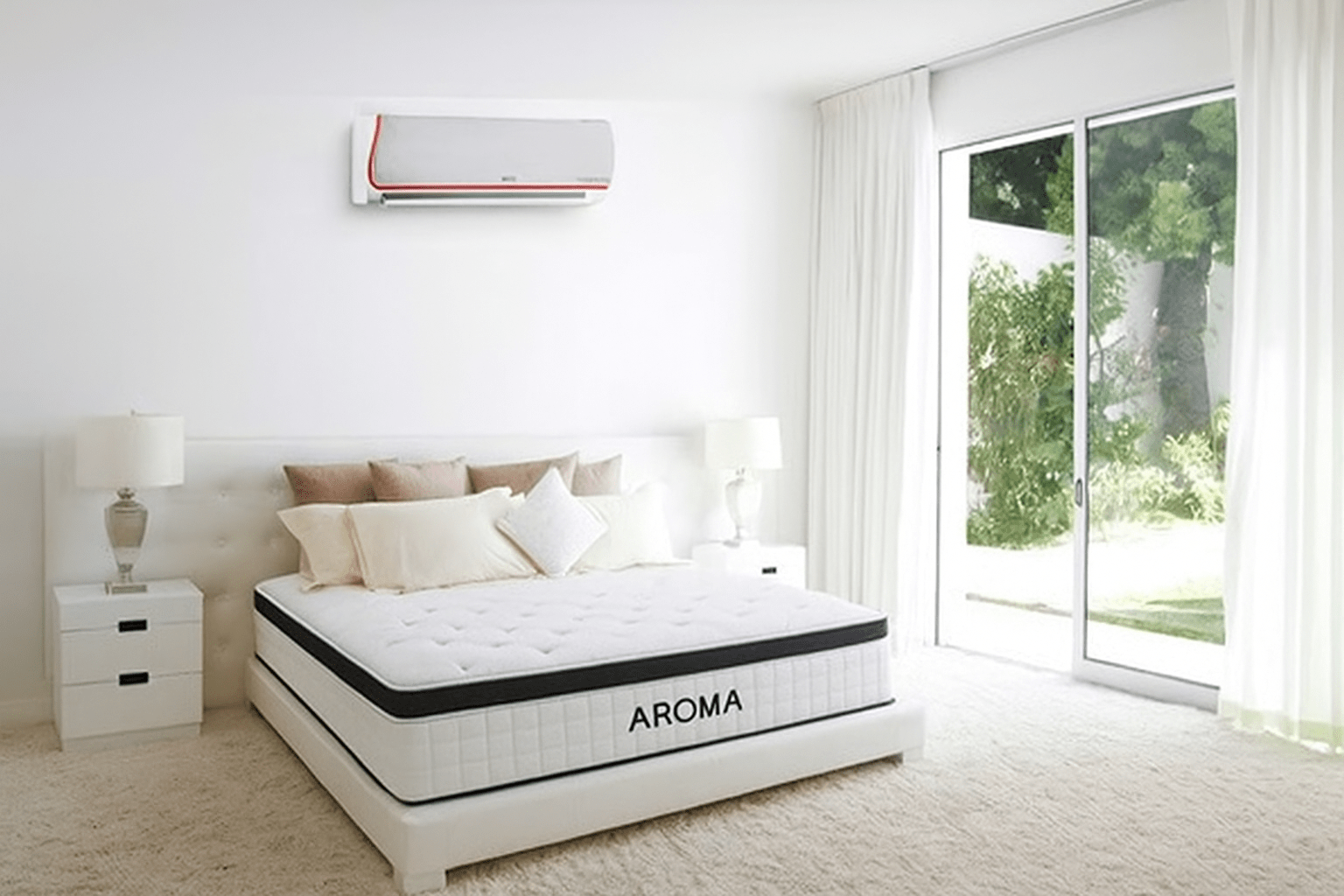 cách nằm nệm không bị nóng lưng 