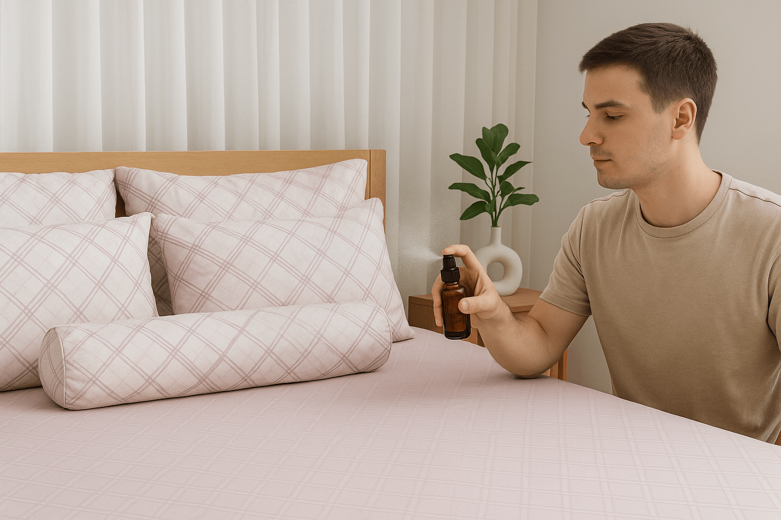 Cách khử mùi hôi chăn ga gối nệm 