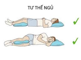 Các tư thế nằm cho người bị đau lưng 