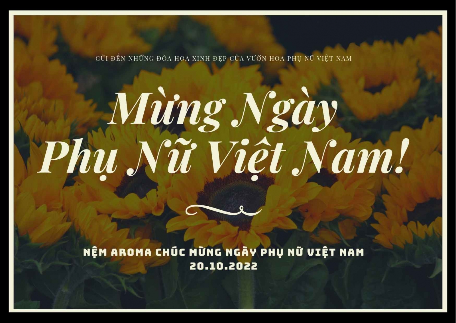 Nệm Aroma chúc mừng ngày phụ nữ Việt Nam 20-10