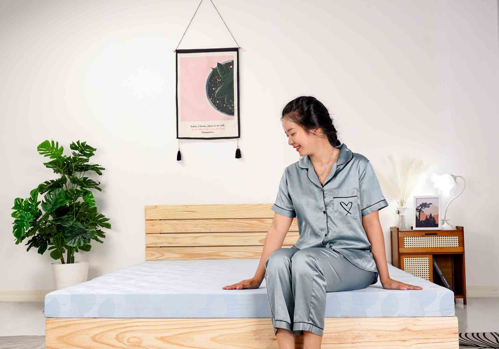 Giá bán nệm bông ép 1m6