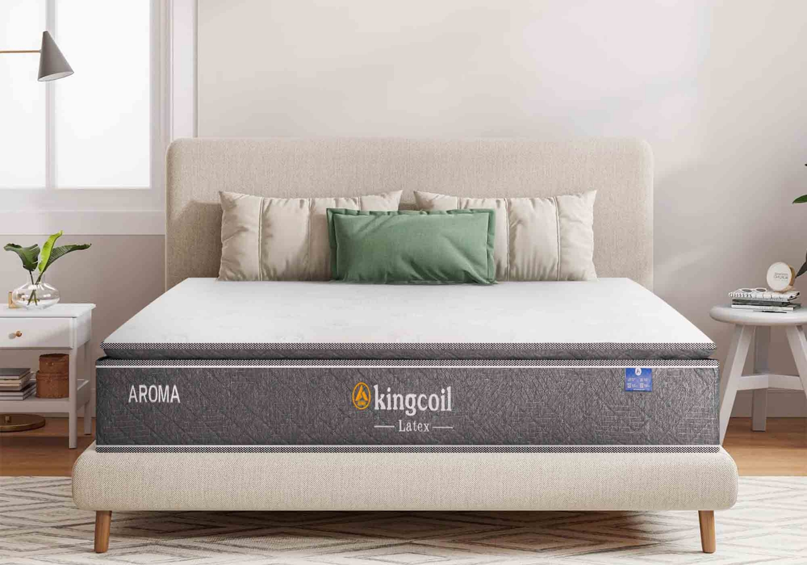 Bảng giá Nệm lò xo Aroma 1m4×2m
