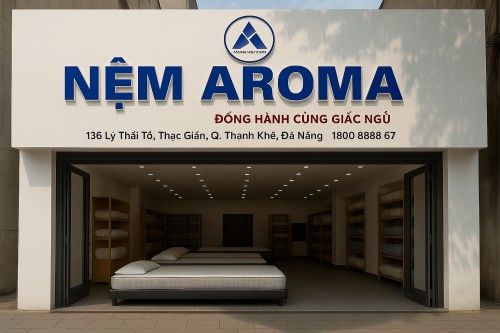 Cửa hàng bán nệm Aroma tại Đà Nẵng